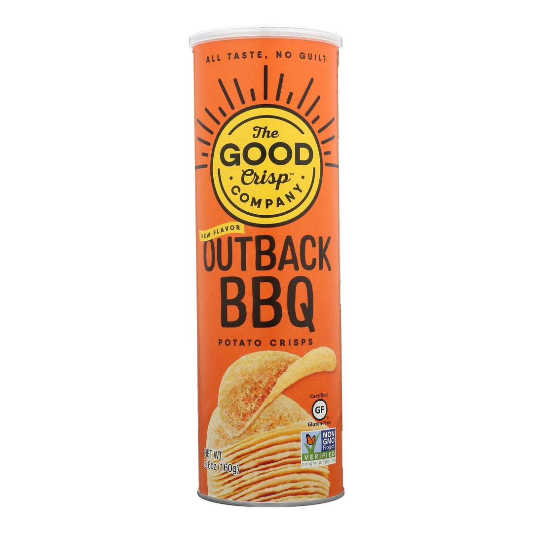 The Good Crisp Company - Potato Crisp Outback Bbq - Case Of 8 - 5.6 Oz - Maras Green