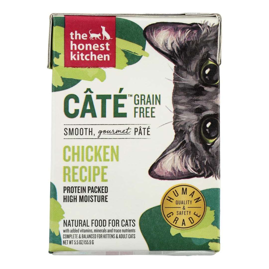 The Honest Kitchen - Cat Fd Green Free Chicken Pate - Case Of 12 - 5.5 Oz - Maras Green