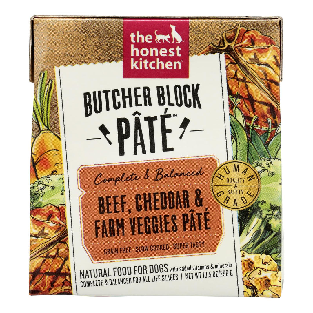 The Honest Kitchen - Dog Fd Pate Beef Cheddar - Case Of 6 - 10.5 Oz - Maras Green