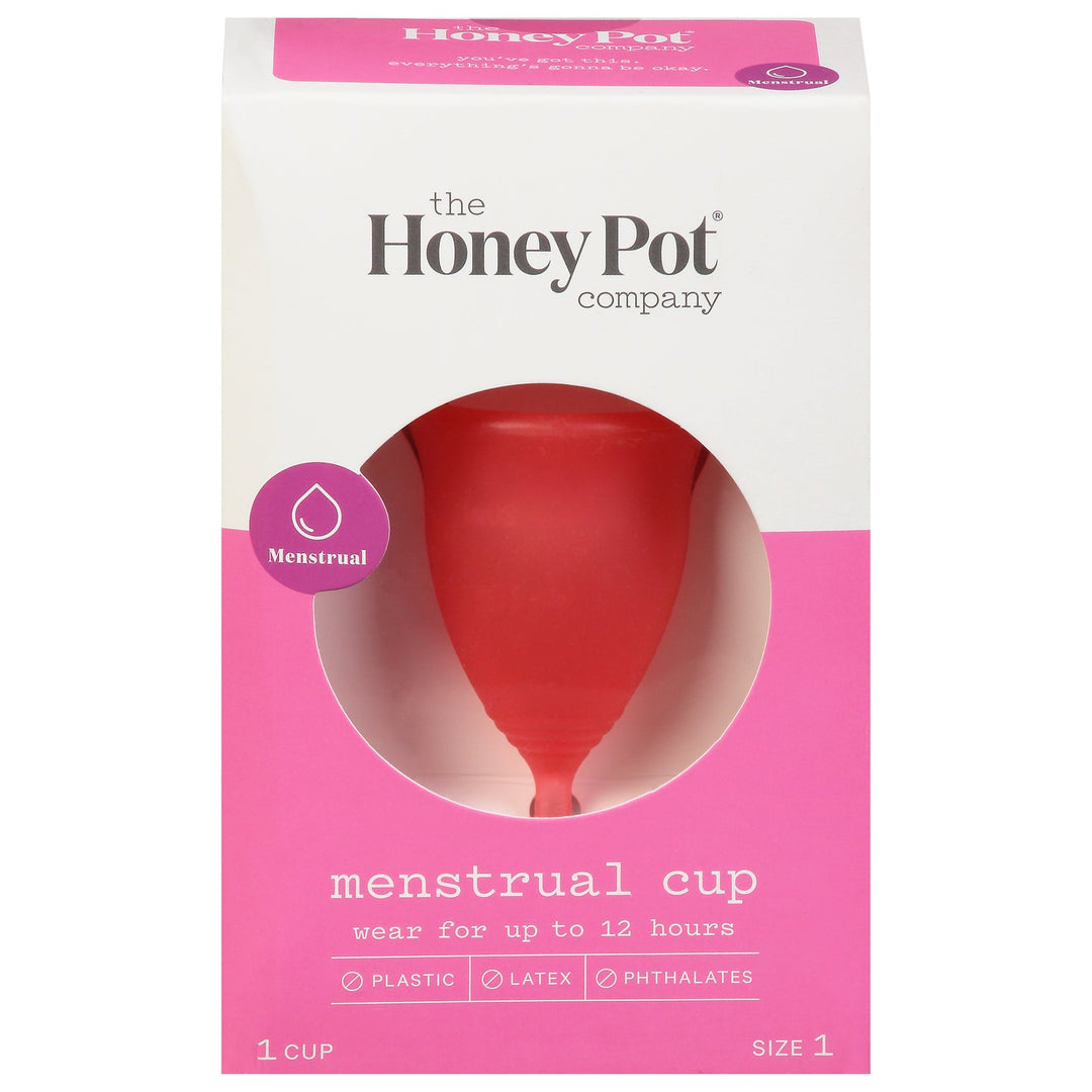 The Honey Pot - Menstrual Cup Size 1 Silicn - 1 Each - 1 Ea - Maras Green