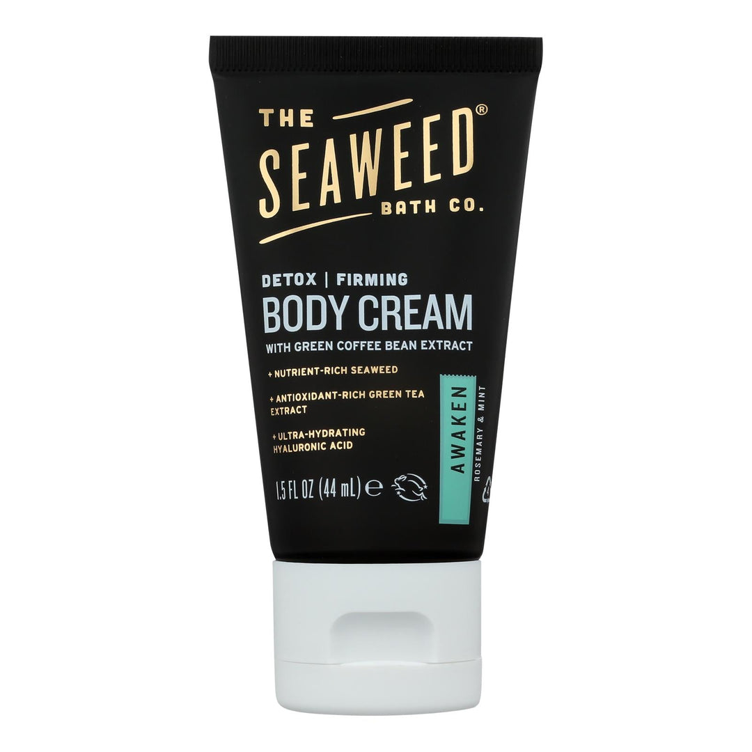 The Seaweed Bath Co - Awaken Firming Detox Cream - Case Of 8 - 1.5 Oz - Maras Green