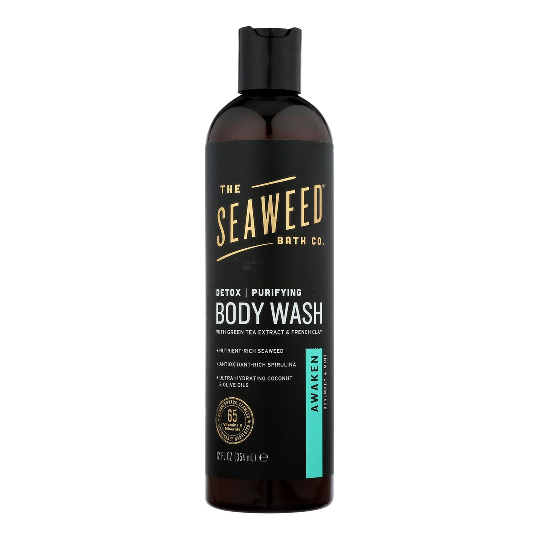 The Seaweed Bath Co Bodywash - Detox - Purify - Awake - 12 Fl Oz - Maras Green