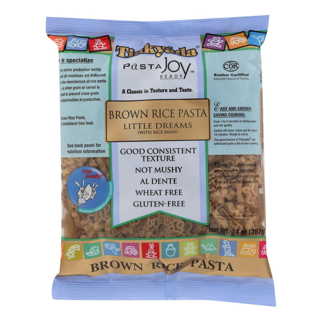 Tinkyada Brown Rice Pasta - Little Dreams - Case Of 12 - 14 Oz - Maras Green