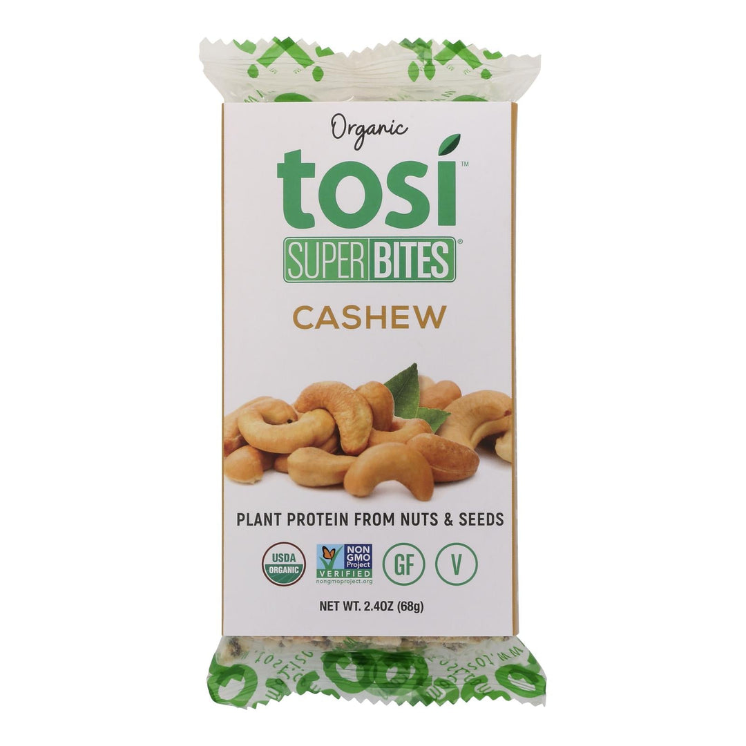 Tosi - Superbites Cashew - Case Of 12 - 2.4 Oz - Maras Green