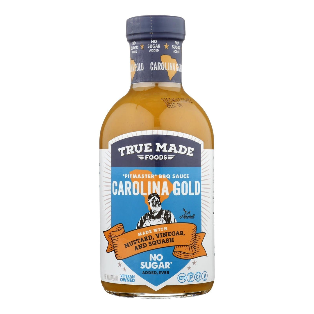 True Made Foods - Sauce Bbq Carolina Gold - Case Of 6 - 18 Oz - Maras Green