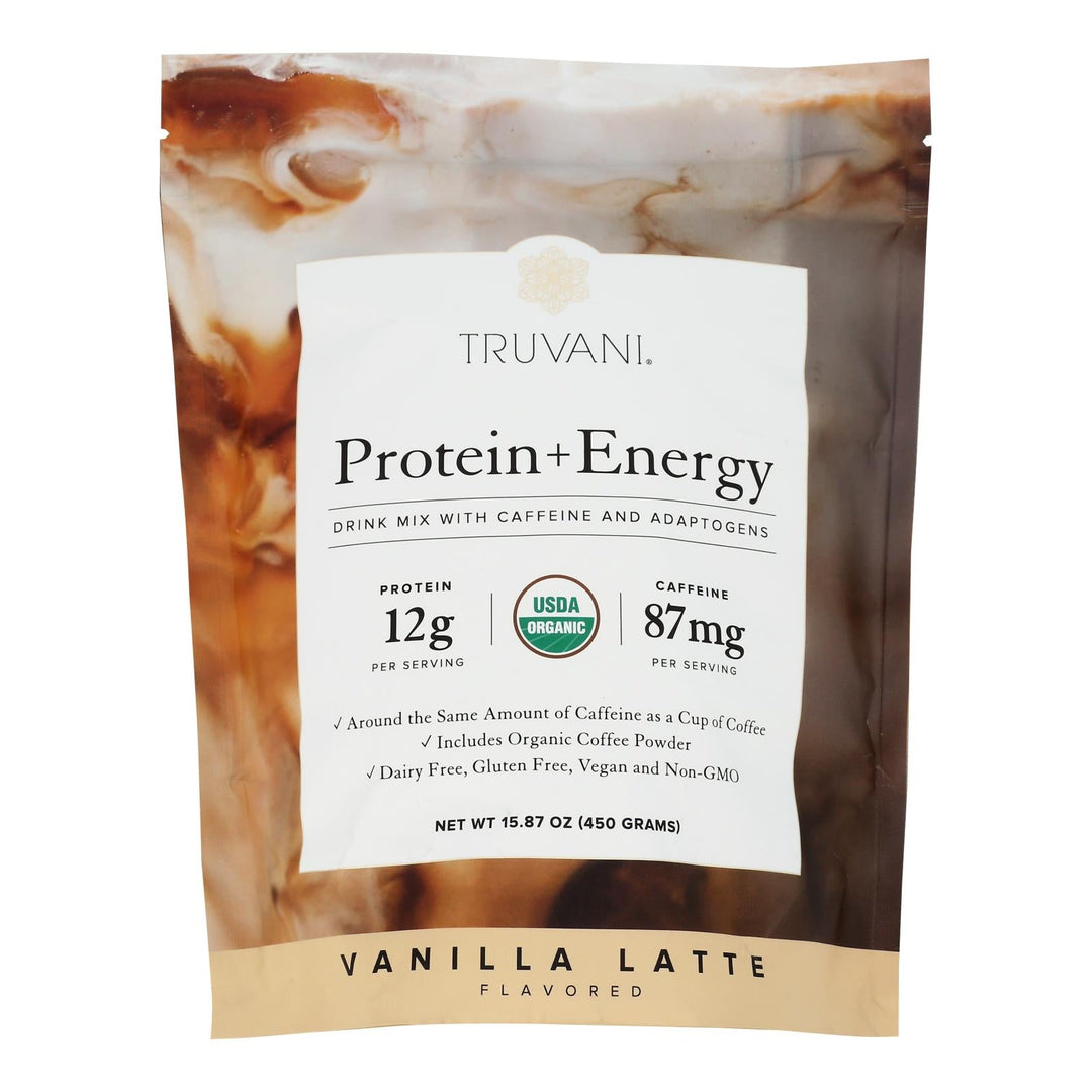 Truvani - Drink Mx Energy Vanilla Lat - 1 Each - 15.87 Oz - Maras Green