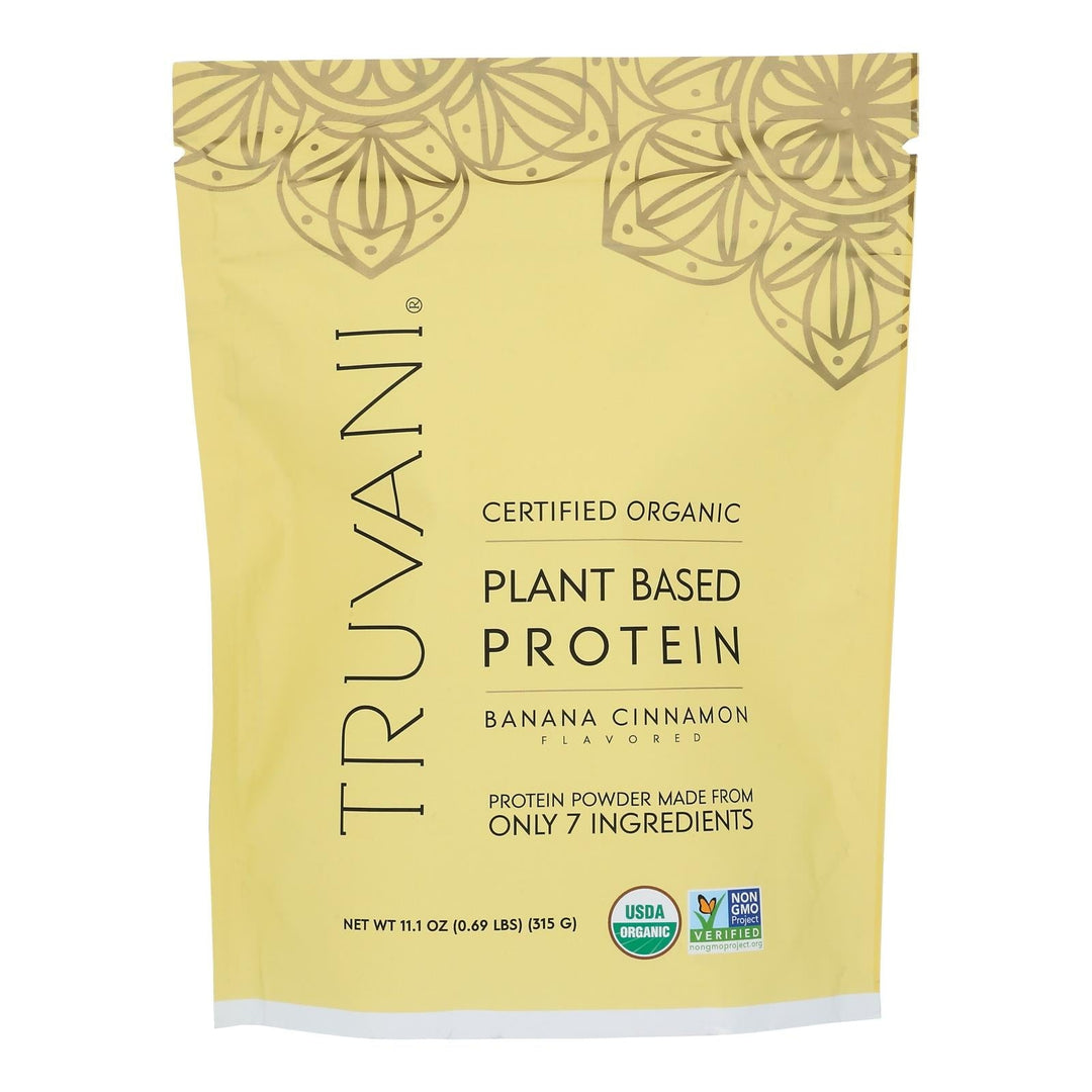 Truvani - Protein Powder Ban Cinnamon - 1 Each - 11.1 Oz - Maras Green