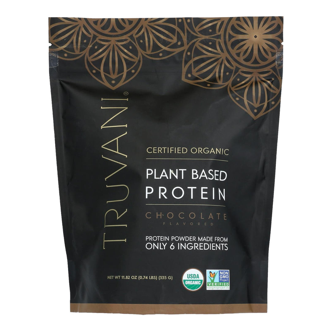 Truvani - Protein Powder Chocolate - 1 Each - 11.82 Oz - Maras Green