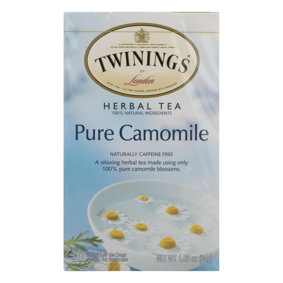 Twinings Tea Jacksons Of Piccadilly Tea - Pure Chamomile - Case Of 6 - 20 Bags - Maras Green