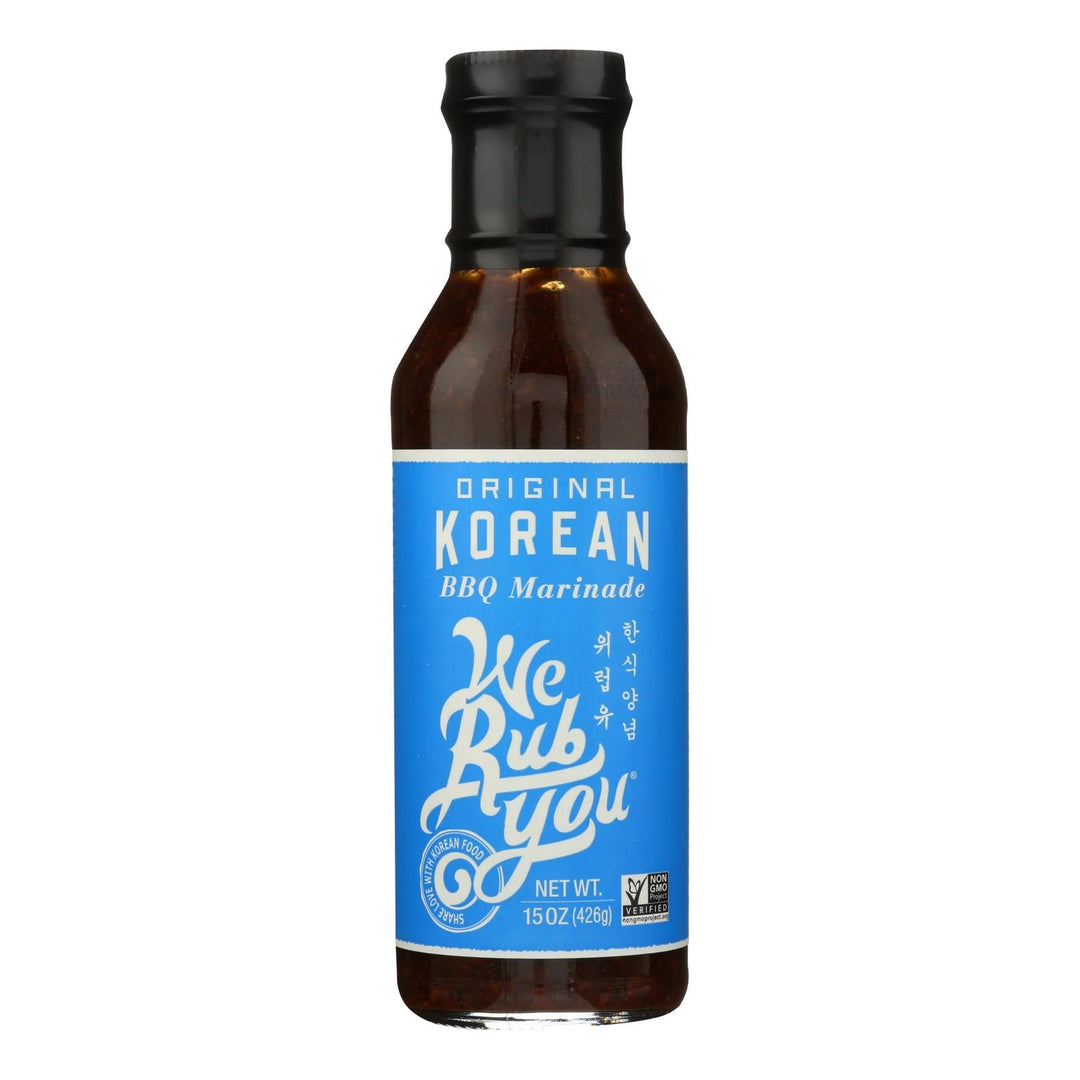 We Love You - Kor Bbq Sauce & Mrnde Original - Case Of 6 - 15 Oz - Maras Green