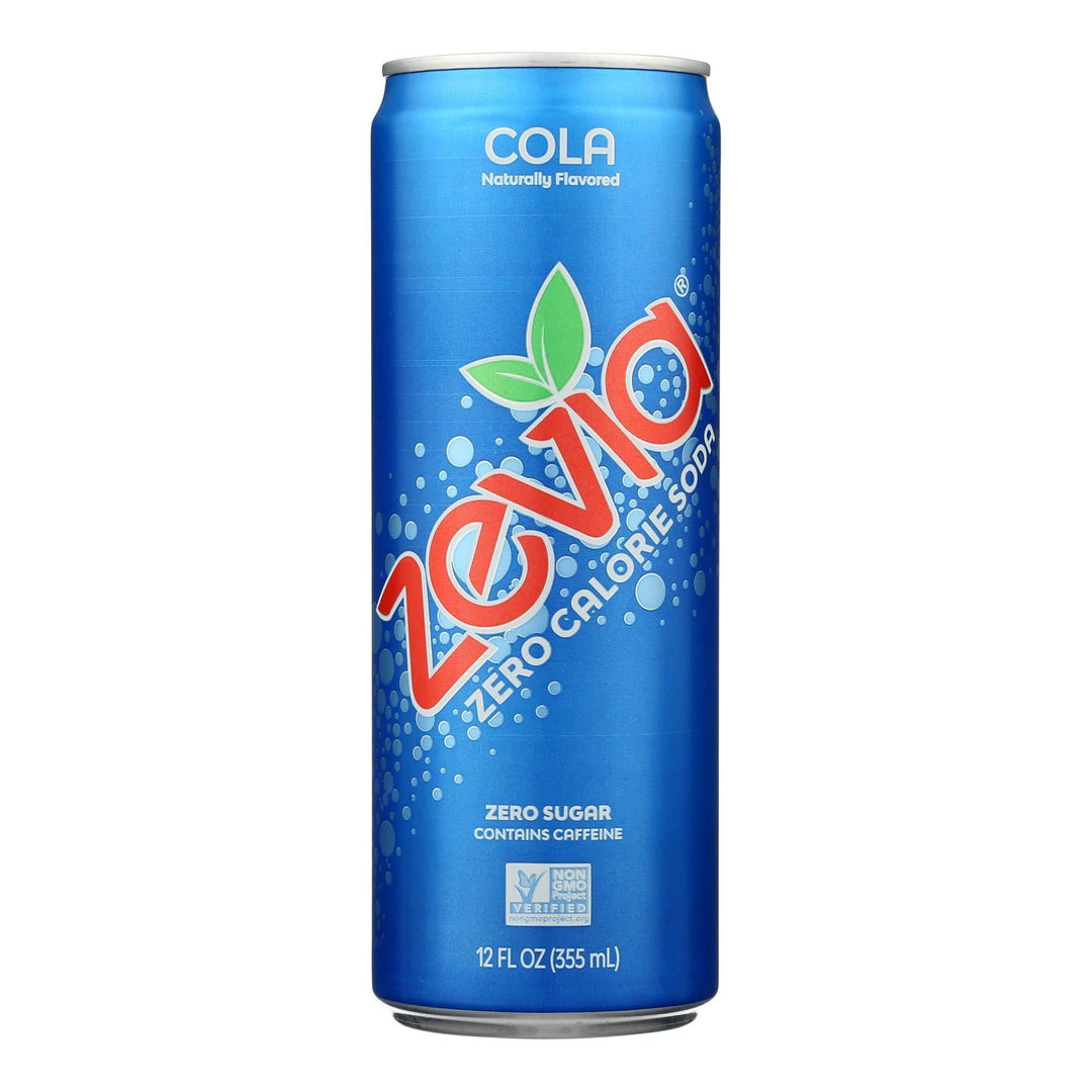 Zevia - Soda Cola - Case Of 12 - 12 Fz - Maras Green