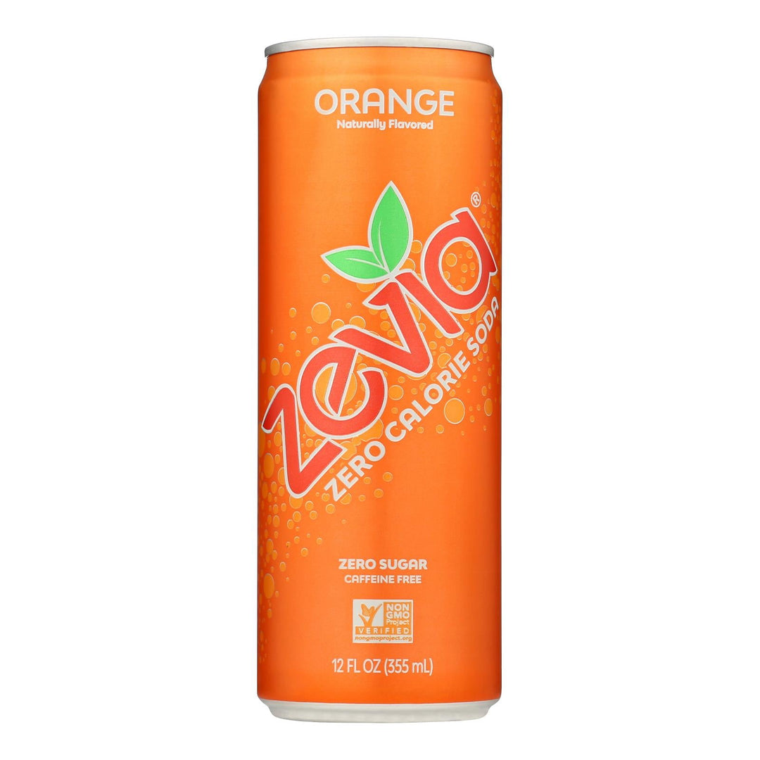 Zevia - Soda Orange - Case Of 12 - 12 Fz - Maras Green