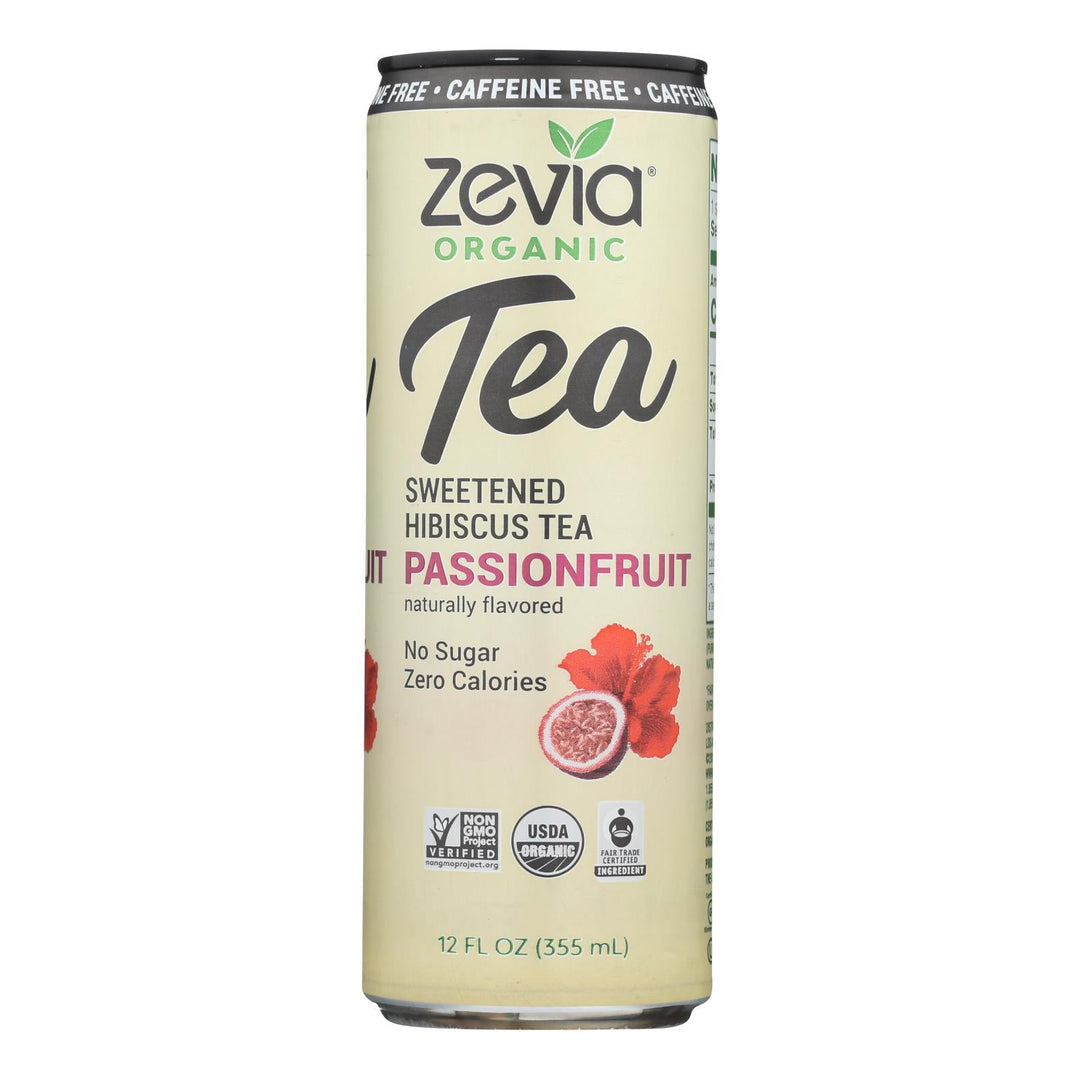 Zevia - Tea Hibscs Pssnfrt Cf - Case Of 12 - 12 Fz - Maras Green