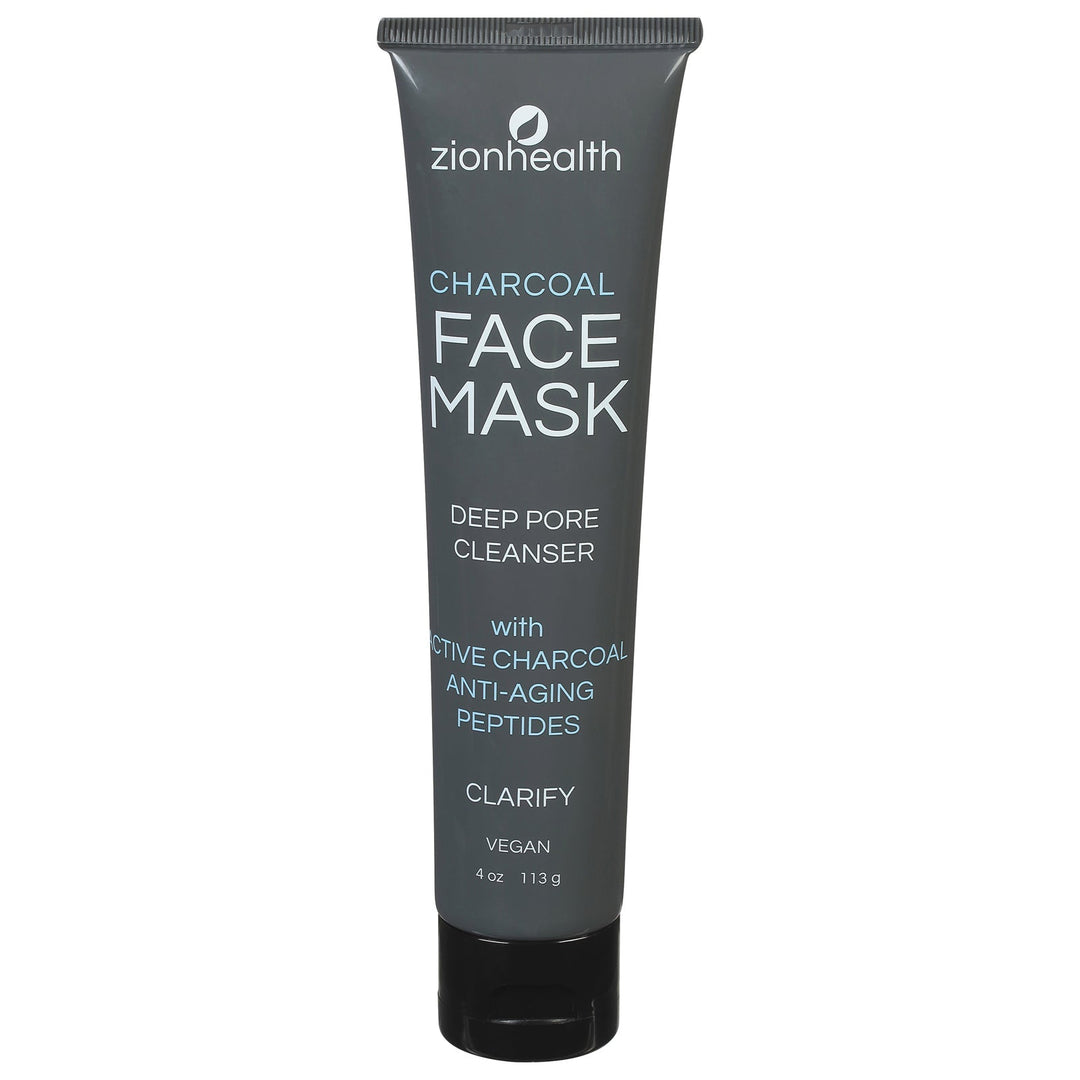 Zion Health - Face Mask Charcoal Adama - 1 Each - 4 Oz - Maras Green