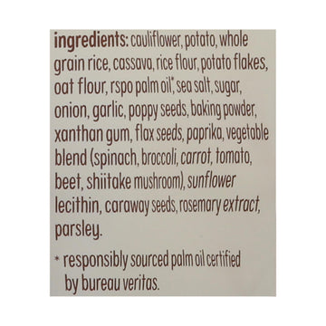 From The Ground Up Everything Snacking Crackers - Case Of 6 - 3.5 Oz - Maras Green