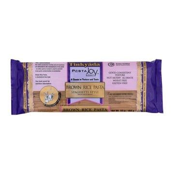 Tinkyada Brown Rice Spaghetti - Case Of 12 - 16 Oz - Maras Green