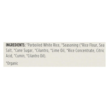 Lundberg Family Farms - Rice And Seasoning Mix - Cilantro Lime - Case Of 6 - 5.50 Oz. - Maras Green