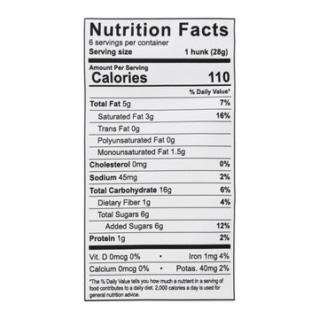 Heavenly Hunks - Cookie Oatmeal Chocolate Chip - Case Of 6 - 6 Oz - Maras Green