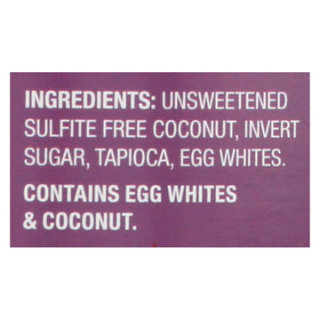 Absolutely Gluten Free Macaroons - Coconut - Classic - Case Of 6 - 10 Oz - Maras Green