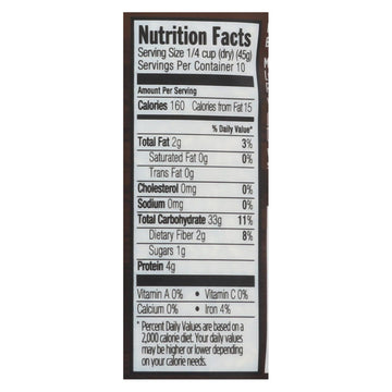 Lundberg Family Farms Sprouted Brown Basmati Rice - Case Of 6 - 1 Lb. - Maras Green