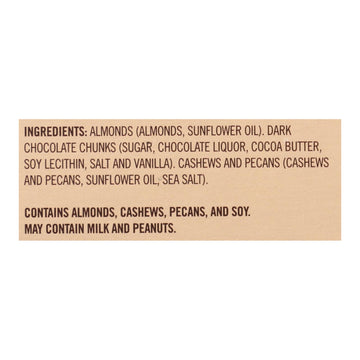 Second Nature - Nut Medley Dark Chocolate - Case Of 4 - 10/1.25 - Maras Green