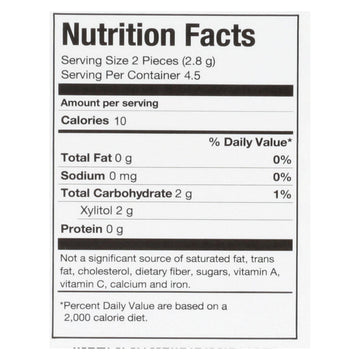 Pur Gum Gum - Chocolate Mint - Case Of 12 - 9 Count - Maras Green