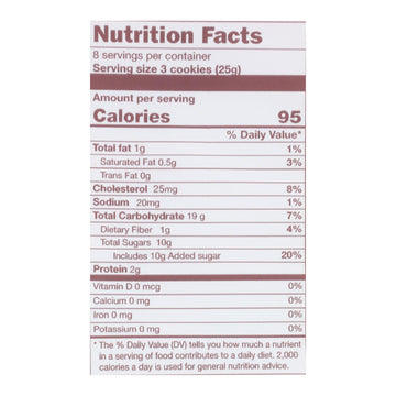 Vicenzi - Cookie Vicenzovo Ldyfngr - Case Of 12 - 7.05 Oz - Maras Green