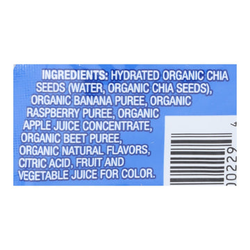 Mamma Chia Wild Raspberry Organic Vitality Snack - Case Of 16 - 3.5 Oz. - Maras Green