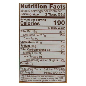 Barney Butter Almond Butter - Bare Crunchy - Case Of 6 - 10 Oz. - Maras Green