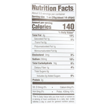 Boulder Canyon - Kettle Chips - Malt Vinegar And Sea Salt - Case Of 12 - 5.25 Oz. - Maras Green