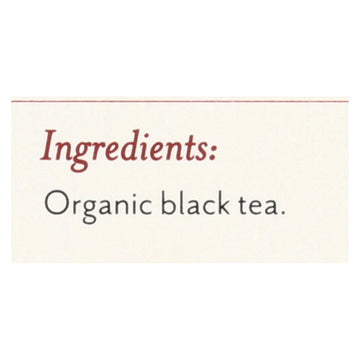 Rishi Organic Tea - English Breakfast - Case Of 6 - 15 Bags - Maras Green