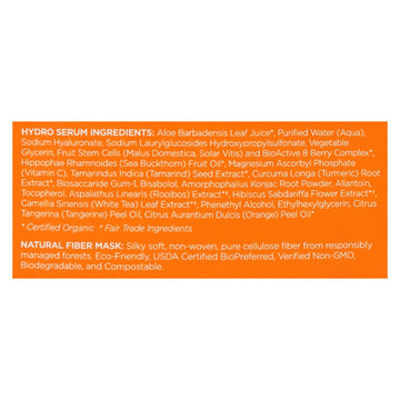 Andalou Naturals Instant Brighten & Tighten Facial Mask - Vitamin C - Case Of 6 - 0.6 Fl Oz - Maras Green