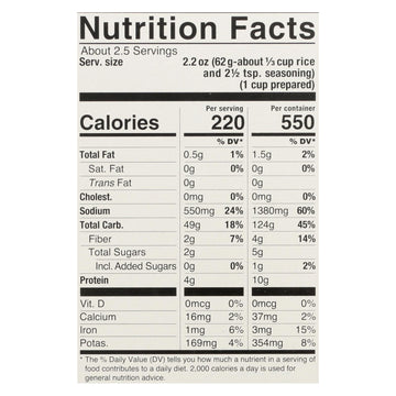 Lundberg Family Farms - Rice And Seasoning Mix - Spanish Style - Case Of 6 - 5.50 Oz. - Maras Green