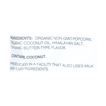 Lesser Evil - Popcorn Himlyn Gold - Case Of 12 - 4.6 Oz - Maras Green