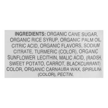 Yumearth - Candy Bites Sour Gigls - Case Of 6 - 5 Oz - Maras Green