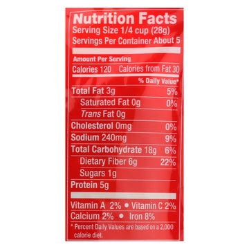 Biena Chickpea Snacks - Barbeque - Case Of 8 - 5 Oz. - Maras Green