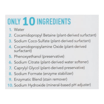 Ecos - Laundry Det Free&clear - Case Of 4-70 Fz - Maras Green