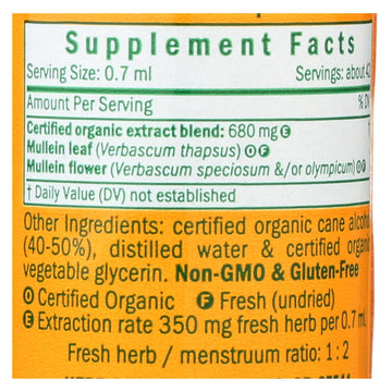 Herb Pharm - Mullein Flower - 1 Each-1 Fz - Maras Green