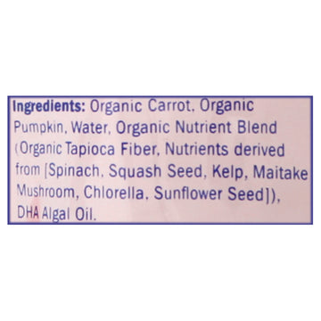 Cerebelly - Puree Carrot Pumpkin - Case Of 6-4 Oz - Maras Green