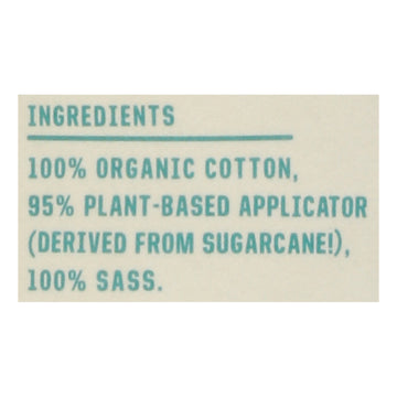 Flo - Tampon Organic Eco-applicator - Case Of 12-14 Ct - Maras Green