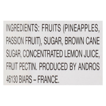 Bonne Maman - Preserves Pineap Pasn - Case Of 6 - 13 Oz - Maras Green