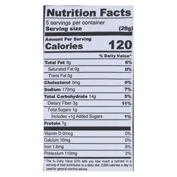 I Won! Nutrition Co - Chips Carmelized Onion Protein - Case Of 12 - 5 Oz - Maras Green