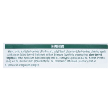 Seventh Generation - Cleaner Toilet Bowl Mint - Case Of 4 - 24 Fluid Ounces - Maras Green