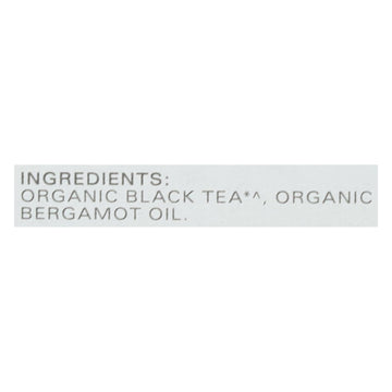 Tazo Tea - Tea Organic Black Earl Grey - Case Of 6 - 16 Bags - Maras Green