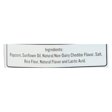 Skinnypop Popcorn Skinny Pop - White Cheddar - Case Of 10 - 0.65 Oz. - Maras Green