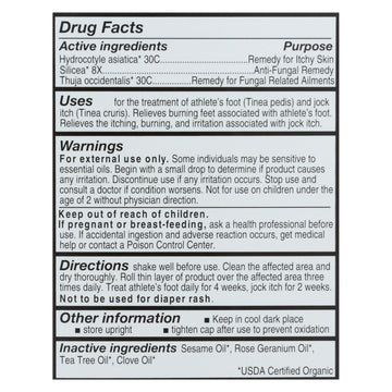 Forces Of Nature - Athltes Ft Anitfungal - 1 Each - 4 Ml - Maras Green