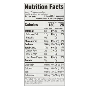 Skinnypop Popcorn - Popcorn Micro Sea Salt 3pk - Case Of 12 - 3/2.8 Oz - Maras Green