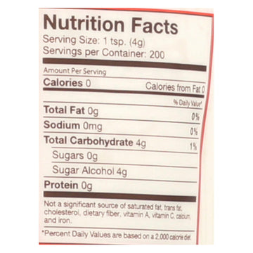 Lakanto Powdered Monkfruit Sweetener With Erythritol - Case Of 8 - 1 Lb - Maras Green