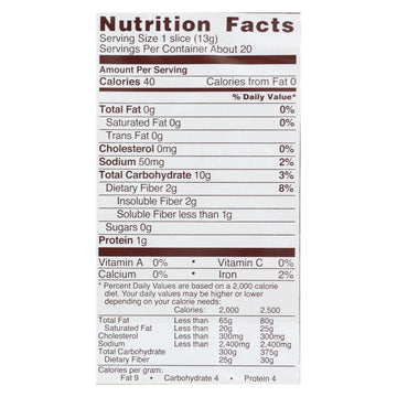 Wasa Crispbread Whole Grain - Flour And Water - Case Of 12 - 9.2 Oz. - Maras Green