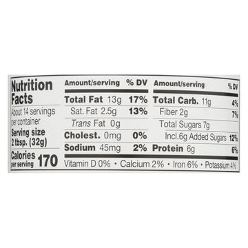 Peanut Butter And Co Peanut Butter - Dark Chocolate Dreams - Case Of 6 - 16 Oz. - Maras Green